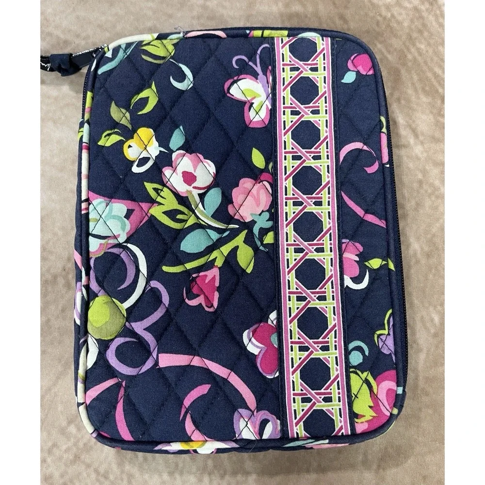 Blue With Pink Flora Vera Bradley Tablet Case New Without Tag